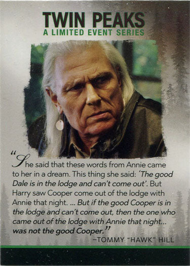 Rittenhouse 2019 Twin Peaks Archives Quotable Card Q24