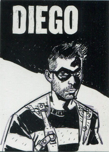 Umbrella Academy Netflix Season 1 Quotable Chase Card Q2 Diego