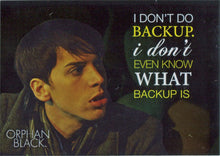 Orphan Black Season 1 Quotes Q3 Silver Foil Variant Chase Card
