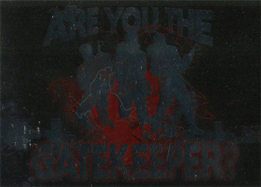 Ghostbusters Quotes Q8 Foil Parallel Chase Card