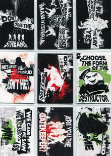 Ghostbusters Quotes Complete 9 Chase Card Set Q1-Q9