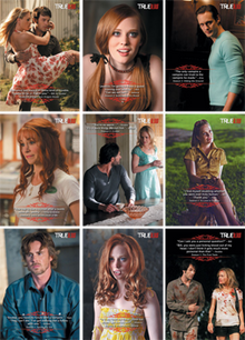 True Blood Premiere Edition Quotable Complete 9 Card Chase Set