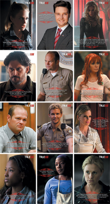 True Blood Archives Quotable Complete 12 Card Chase Set