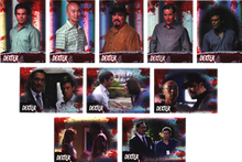 Dexter Season 3 Foil Quotes Complete 10 Card Chase Set D3-Q1 through D3-Q10