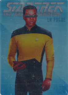 Star Trek TNG Portfolio Prints S1 R9 Rendered Art Metal La Forge 014/100