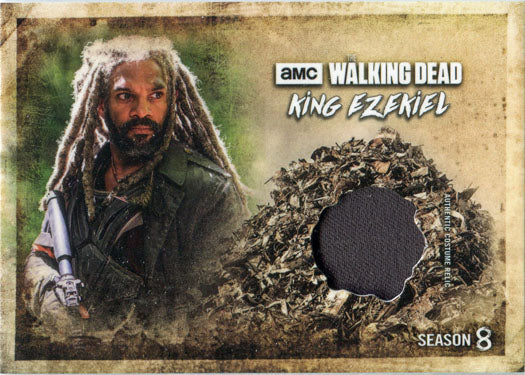 Walking Dead Season 8 Costume Relic Card RC-KE Khary Payton as King Ezekial