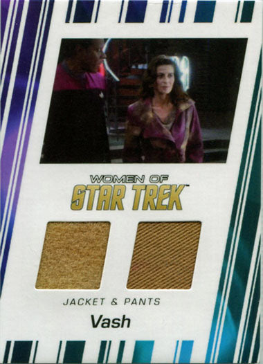 Women of Star Trek 50th Anniversary Costume Card RC13 Jennifer Hetrick as Vash
