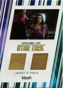 Women of Star Trek 50th Anniversary Costume Card RC13 Jennifer Hetrick as Vash