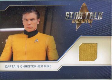 Star Trek Discovery Season 2 Relic Costume Card RC13 Anson Mount as Capt. Pike