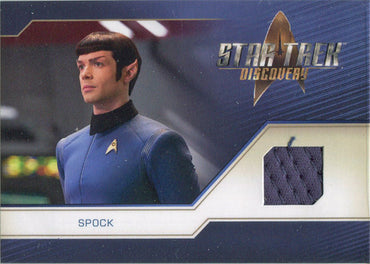 Star Trek Discovery Season 2 Relic Costume Card RC14 Ethan Peck as Spock