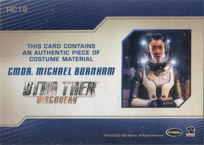 Star Trek Discovery Season 2 Relic Costume Card RC19 Sonequa Martin-Green