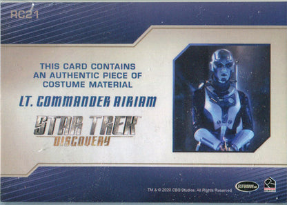 Star Trek Discovery Season 2 Relic Costume Card RC21 Hannah Cheesman as Airiam