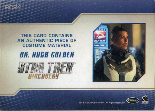 Star Trek Discovery Season 2 Relic Costume Card RC24 Wilson Cruz as Dr. Culber