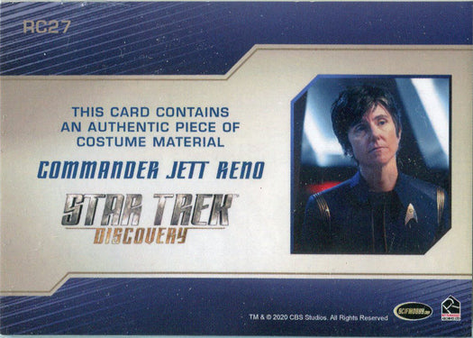 Star Trek Discovery Season 2 Relic Costume Card RC27 Tig Notaro as Cmd Jett Reno