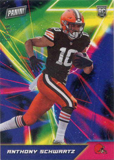 Panini Player Of The Day Football 2021 Rookie Insert Card RC28 A. Schwartz /99