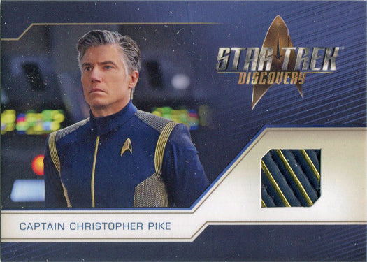 Star Trek Discovery Season 2 Relic Costume Card RC29 Anson Mount as Capt. Pike