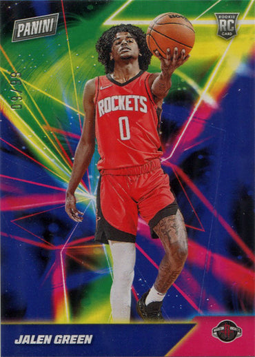Panini Player of the Day 2021-22 Rookie Insert Card RC2 Jalen Green 09/99