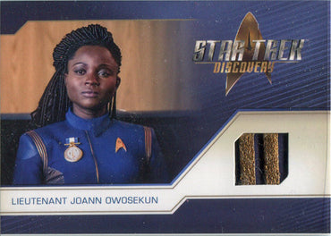 Star Trek Discovery Season 2 Relic Costume Card RC31 Oyin Oladejo as Lt Owosekun