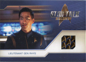 Star Trek Discovery Season 2 Relic Costume Card RC32 Patrick Kwok-Choon as Rhys