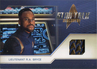 Star Trek Discovery Season 2 Relic Costume Card RC33 Ronnie Rowe Jr. as Lt Bryce