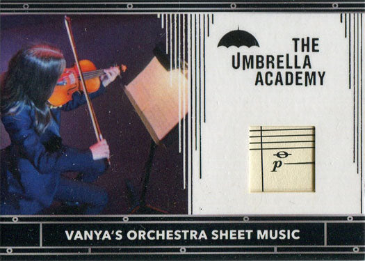 Umbrella Academy Netflix Season 1 Relics Chase Card RC8 Vanyas Sheet Music