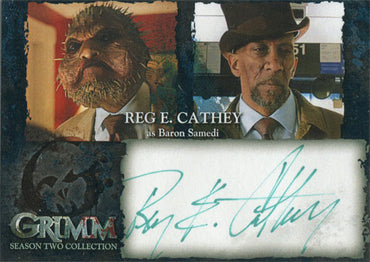 Grimm Season 2 Autograph Card RCA Reg E. Cathey as Baron Samedi