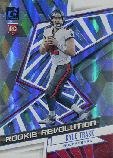 Panini Donruss Football 2021 Rookie Revolution Cubic Insert Card REV-KTR K Trask