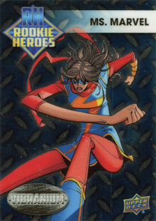 Marvel Vibranium Rookie Heroes Chase Card RH-10 Ms. Marvel
