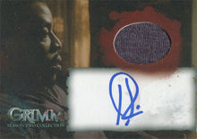 Grimm Season 2 Autograph Costume Card RHAC Russell Hornsby as Hank Blue