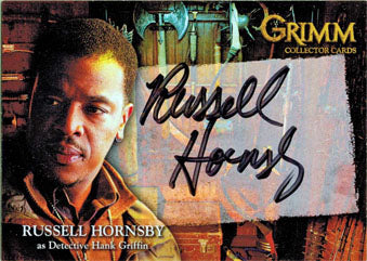 Grimm 2013 Autograph Card RHAC-2 Russell Hornsby as Hank Griffin