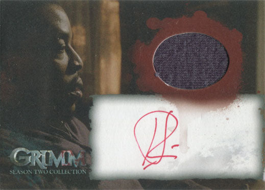 Grimm Season 2 Autograph Costume Card RHAC Russell Hornsby as Hank Red