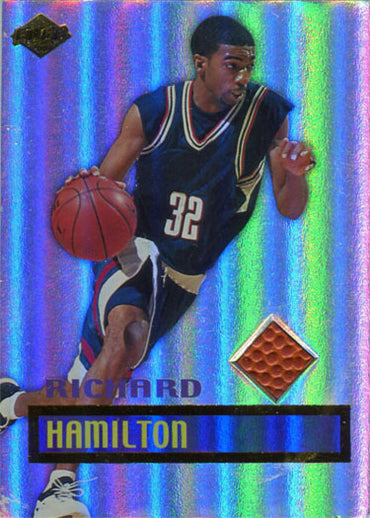Collectors Edge Basketball 1999 Rookie Rage Game Ball Card RH Richard Hamilton