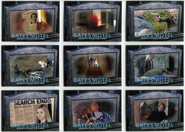 Bates Motel Season 2 Rest in Peace Complete 9 Card Chase Set RP1 to RP9