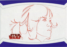 Star Wars Last Jedi RL-8 Purple Parallel Red Character Chase Card #92/299