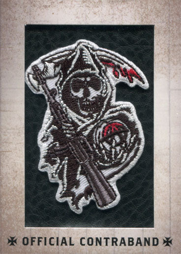 Sons of Anarchy Seasons 1 to 3 RP-03 Official Contraband Replica Reaper Patch