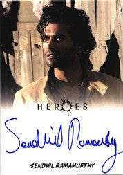 Heroes Archives Autograph Card Sendhil Ramamurthy as Mohinder Suresh