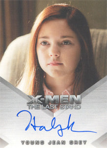 X-Men The Last Stand Movie Haley Ramm Autograph Card