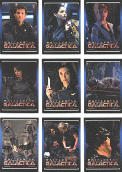 Battlestar Galactica Season 4 Razor Chase Card Set