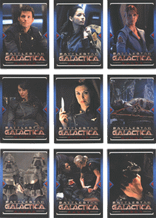 Battlestar Galactica Season 4 Razor Chase Card Set