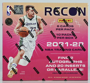 2021-22 Panini Recon Basketball Sealed Hobby Box