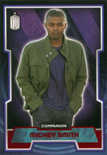Doctor Who 2015 Red Foil Base 38 Parallel Card #08 of 50