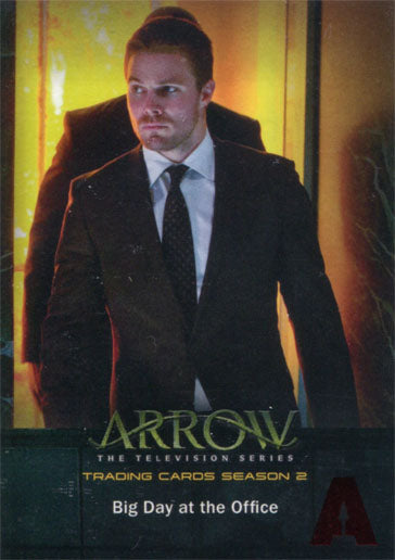 Arrow Season 2 Base Red Foil Parallel Chase Card 02
