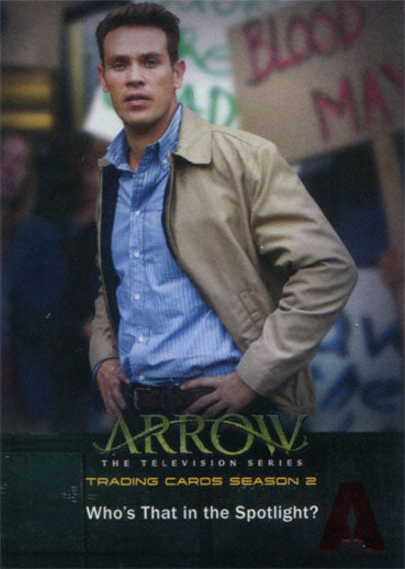 Arrow Season 2 Base Red Foil Parallel Chase Card 06