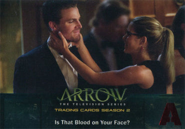 Arrow Season 2 Base Red Foil Parallel Chase Card 10