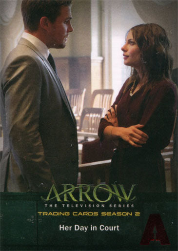 Arrow Season 2 Base Red Foil Parallel Chase Card 20
