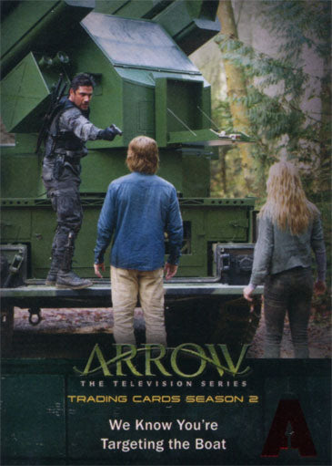 Arrow Season 2 Base Red Foil Parallel Chase Card 34