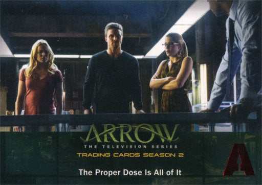 Arrow Season 2 Base Red Foil Parallel Chase Card 60