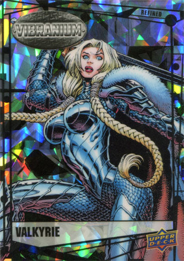 Marvel Vibranium Refined Parallel Base 85 Chase Card 67/99 Valkyrie