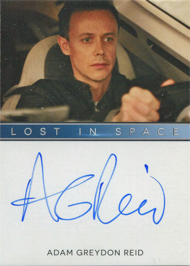 Netflix Lost in Space Season 1 Autograph Card Adam Greydon Reid Peter Beckert FB