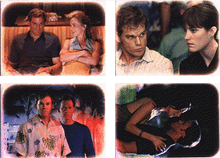 Dexter Seasons 1 & 2 Relationships Complete 4 Card Foil Chase Set